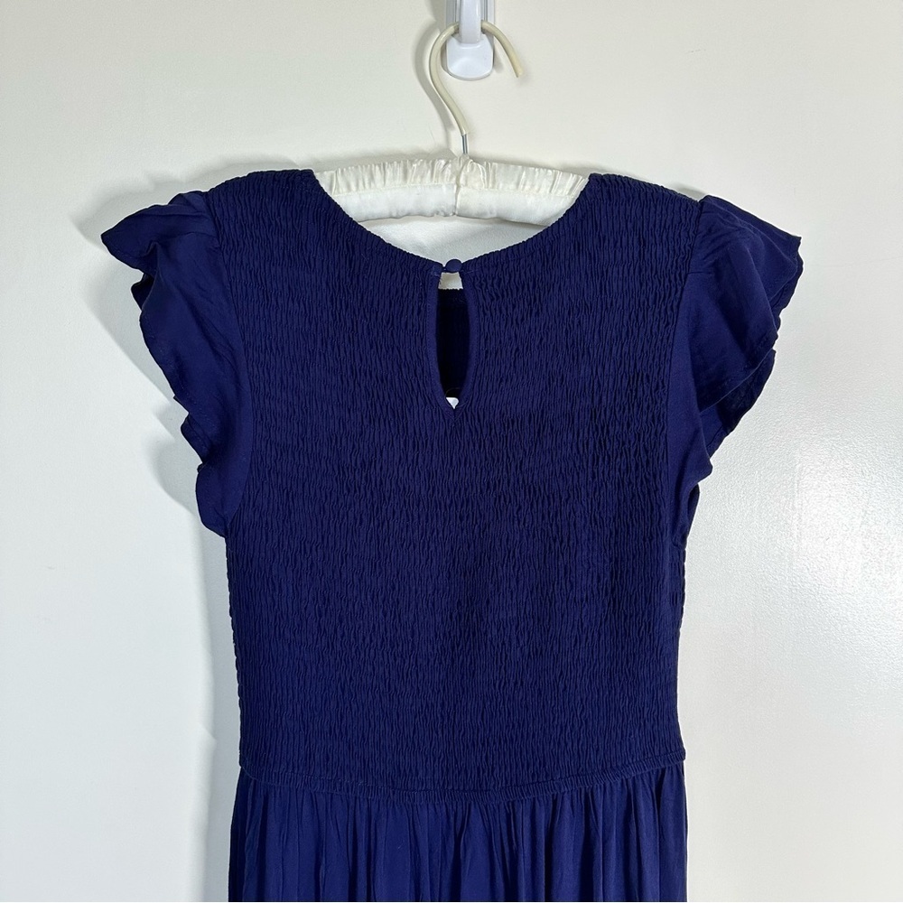 Zesica Navy Blue Midi Dress Size Small - Picture 7 of 11